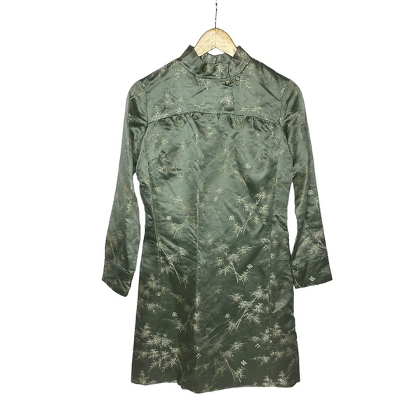 Vintage Late 70’s Tailor Made Quilted Silk Kimono Dress. app m - Picture 4 of 12